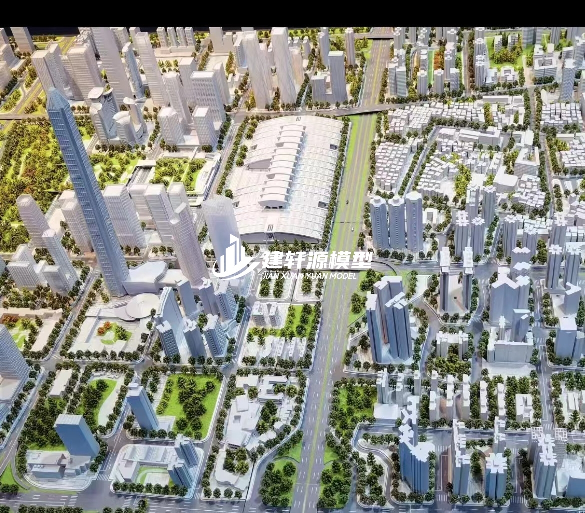 怀来城市规划模型